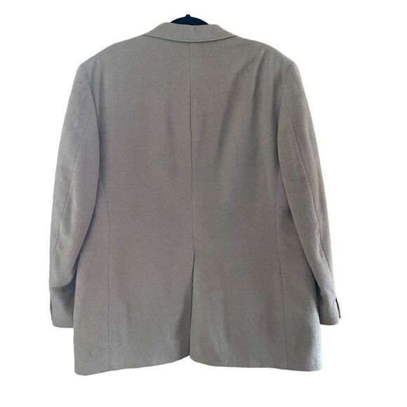 Vintage Bill Blass Camel Hair Blazer Corpcore Quiet Luxury - Picture 2 of 11